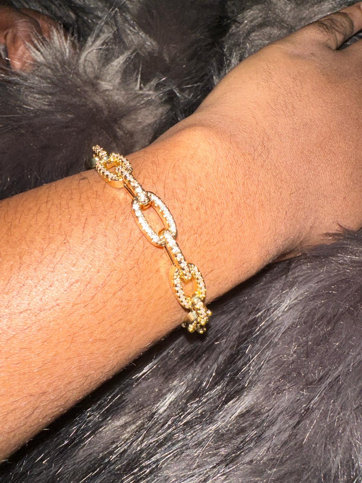 SD Gold/ Diamond Bracelet