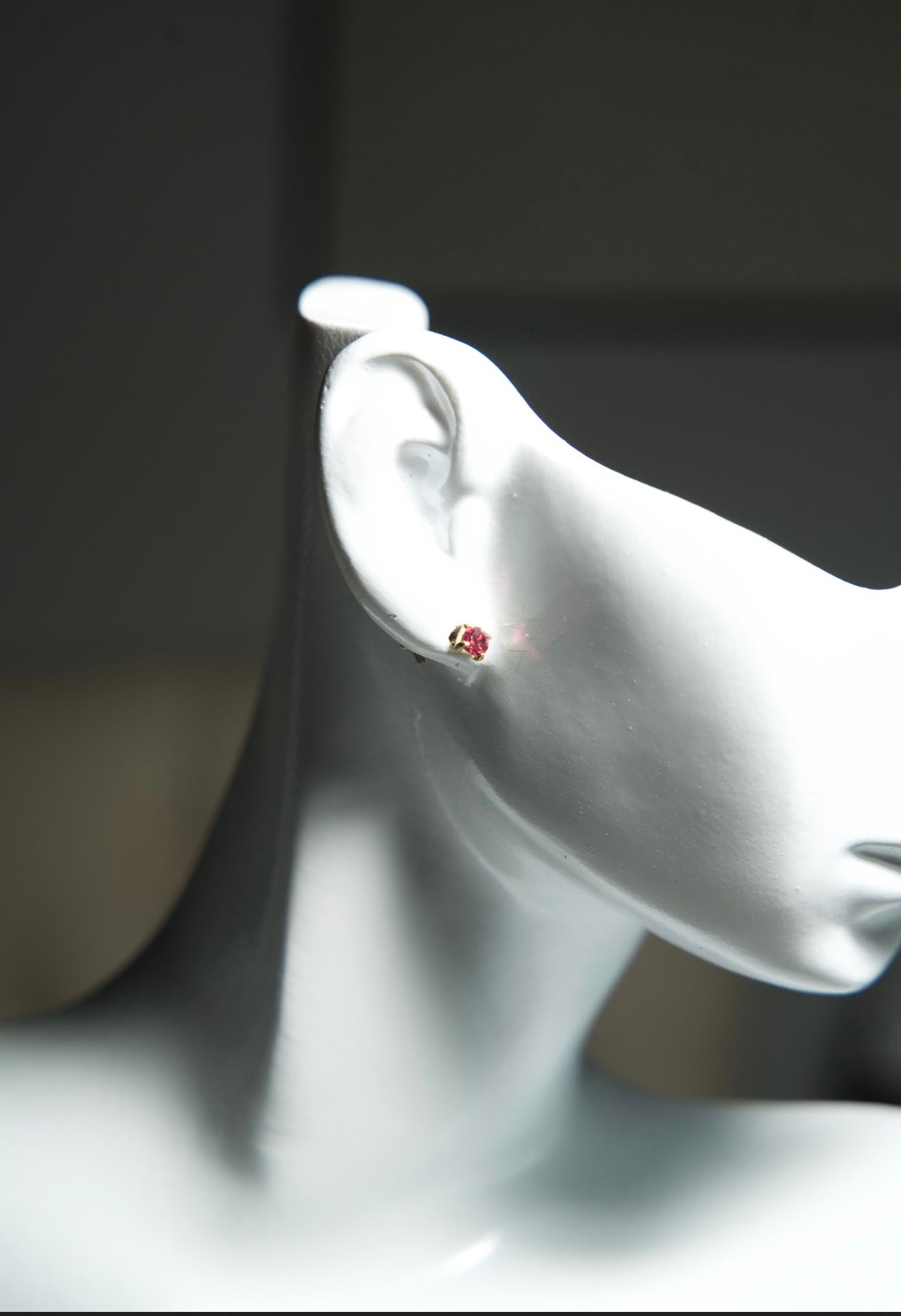 SD Ruby Red Earring Stud (Small) NEW ARRIVALS