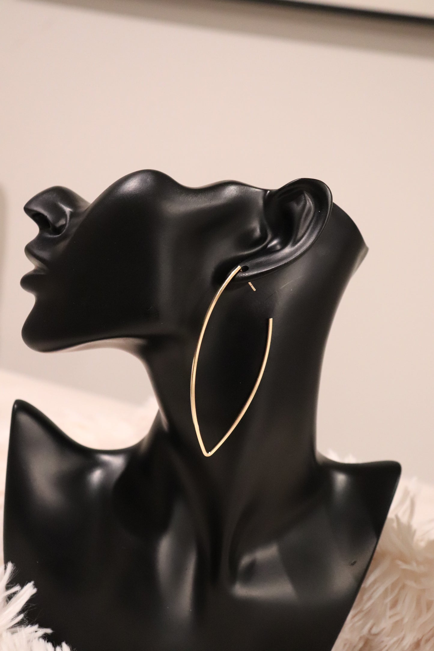 SD Oversized V Hoop Earrings - NEW ARRIVALS