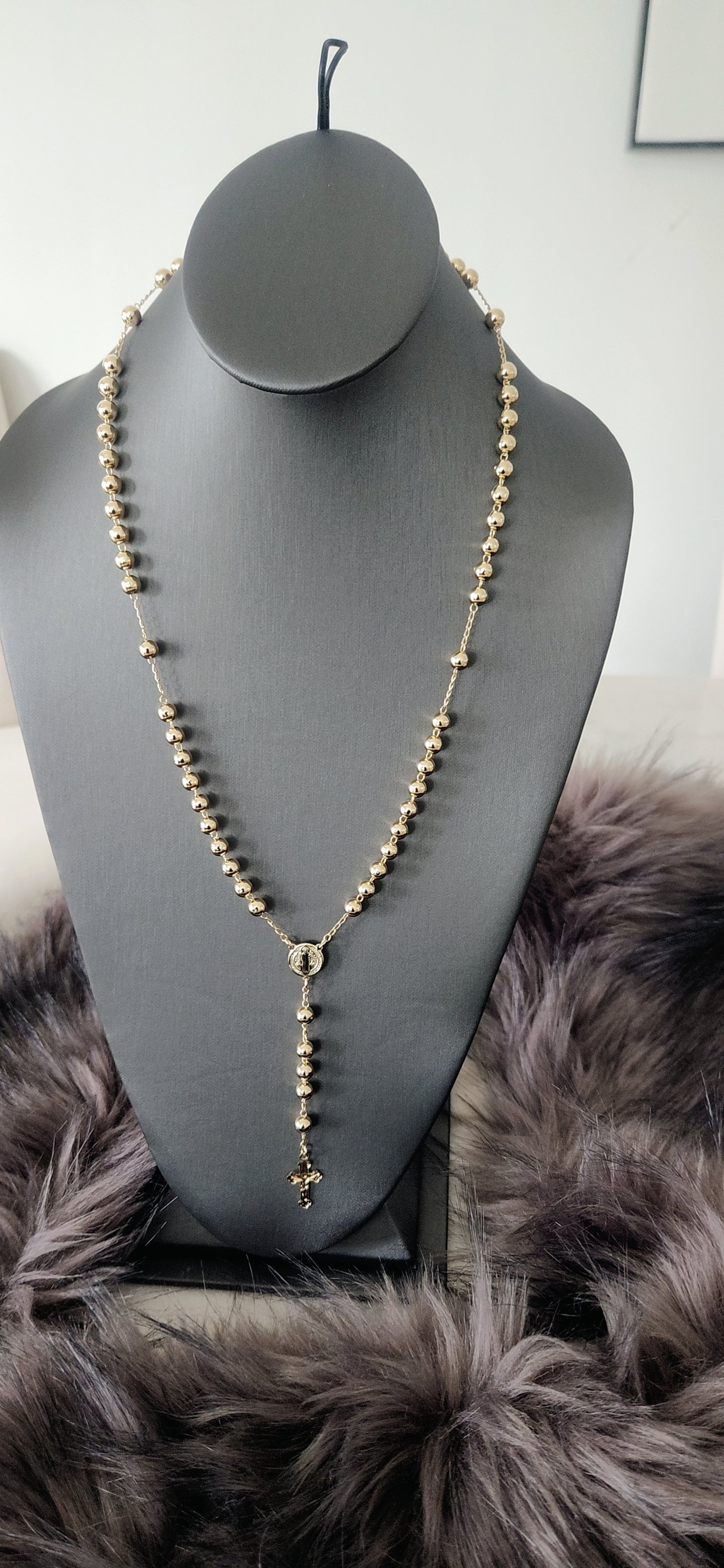 SD Rosary Necklace Men/Women