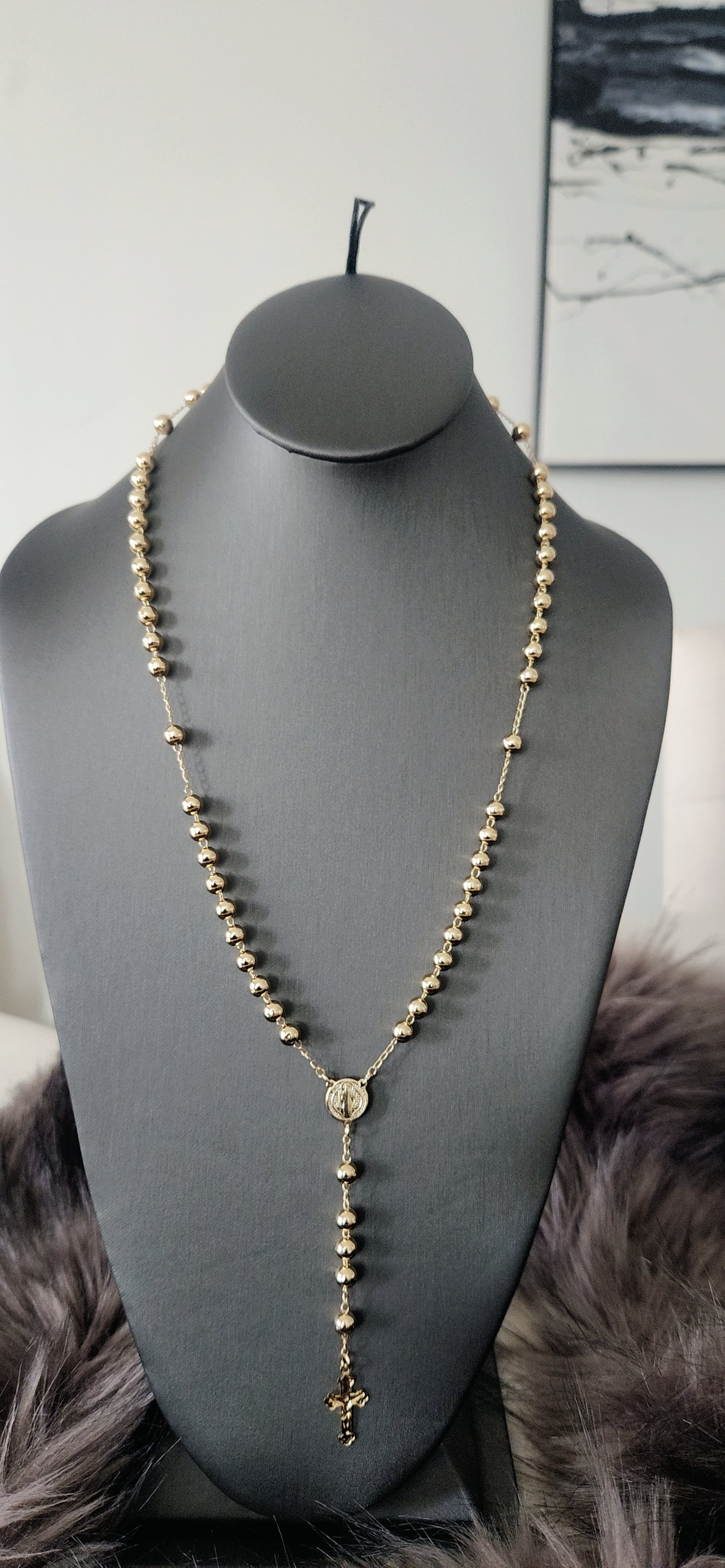 SD Rosary Necklace Men/Women