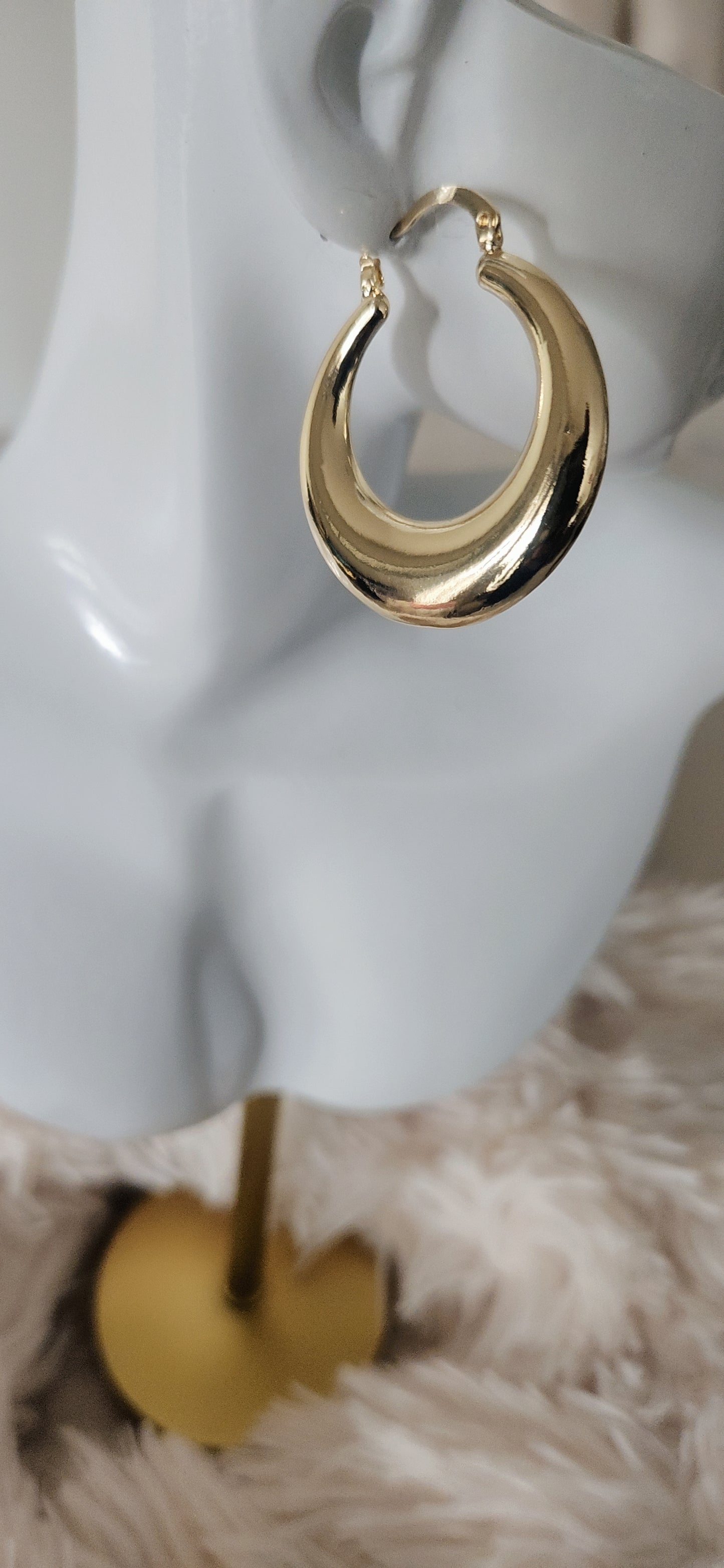 SD 35MM Gold Layered Earrings