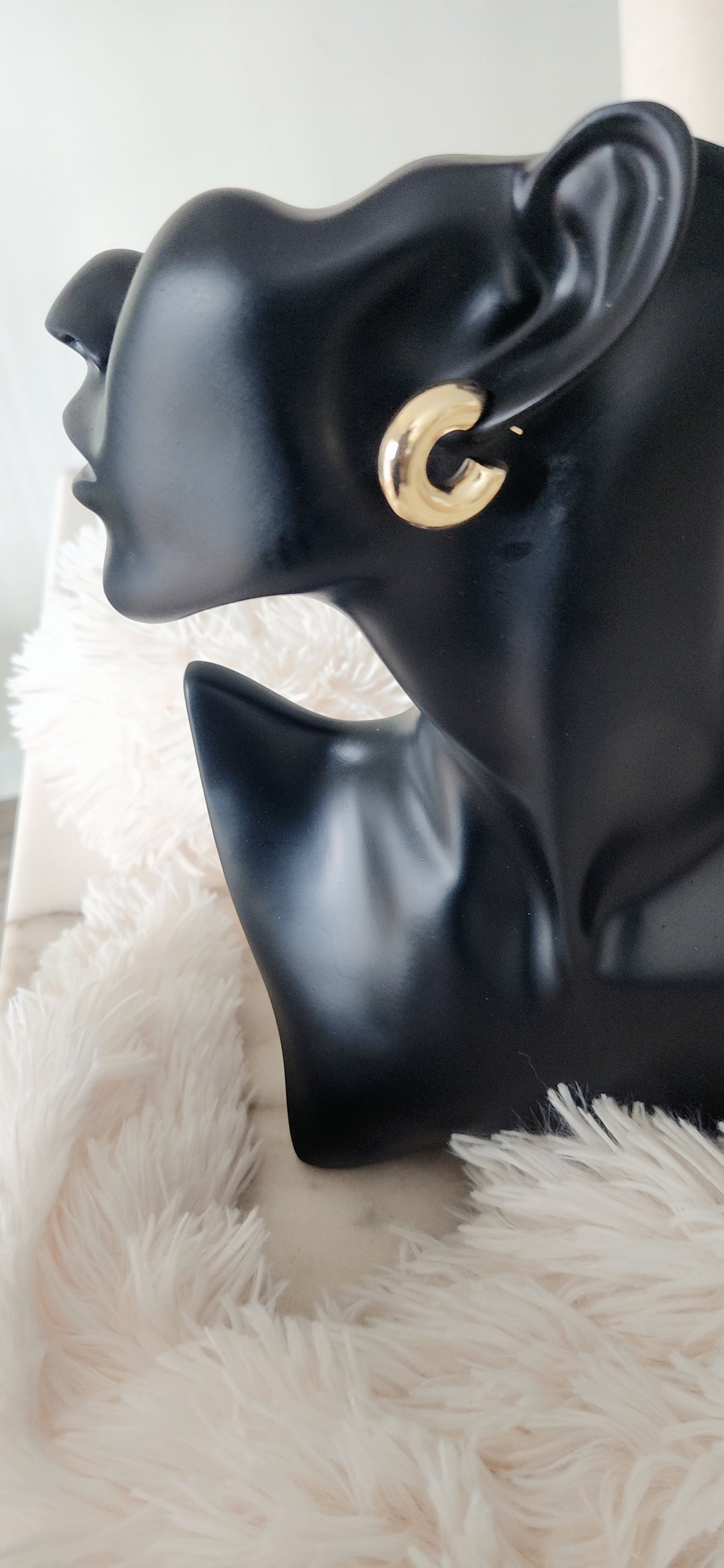 SD 30MM Gold Layered Earrings