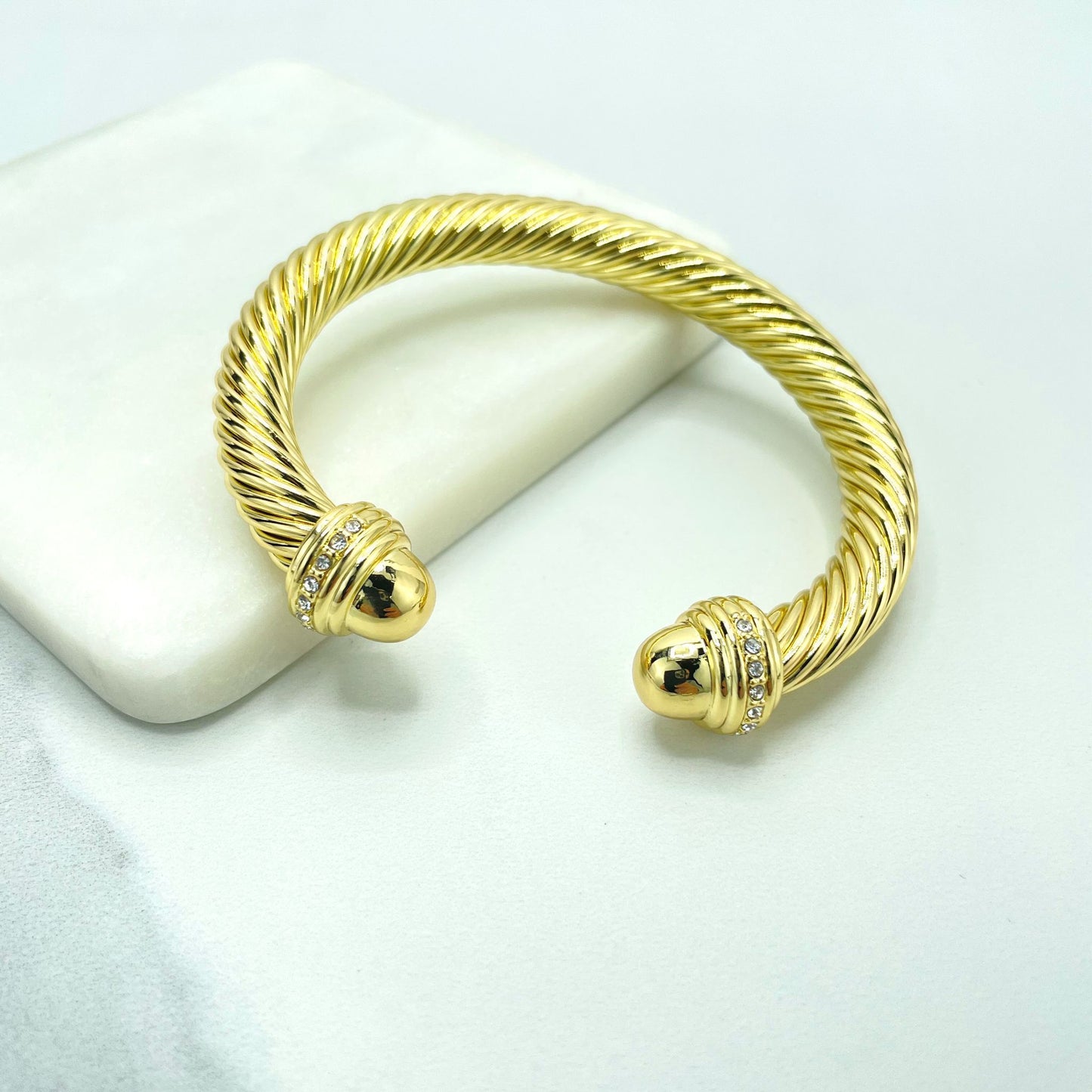 SD Diamond Cuff Bracelet