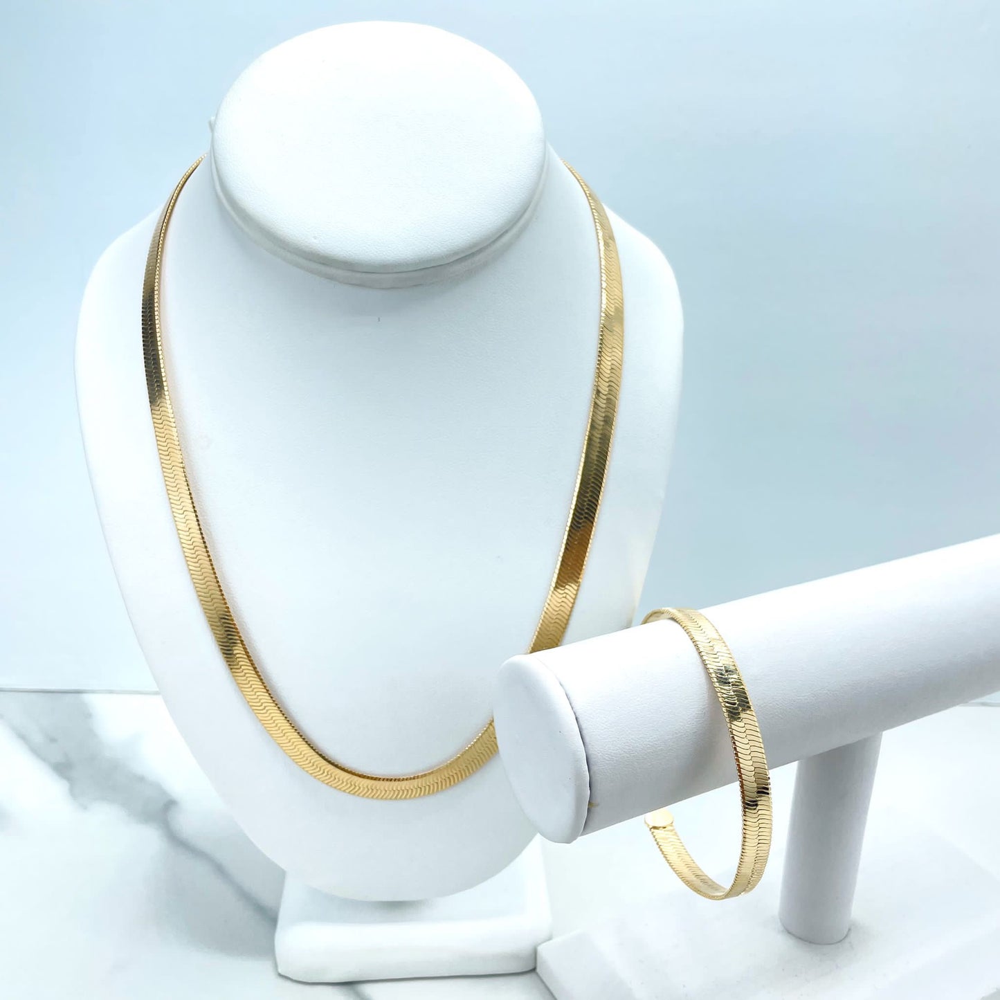 SD Snake Chain Necklace Set (sold Individually)