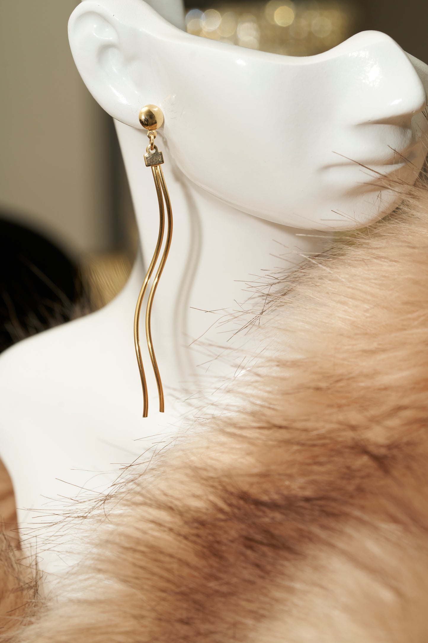 SD Swirl Drop Earring