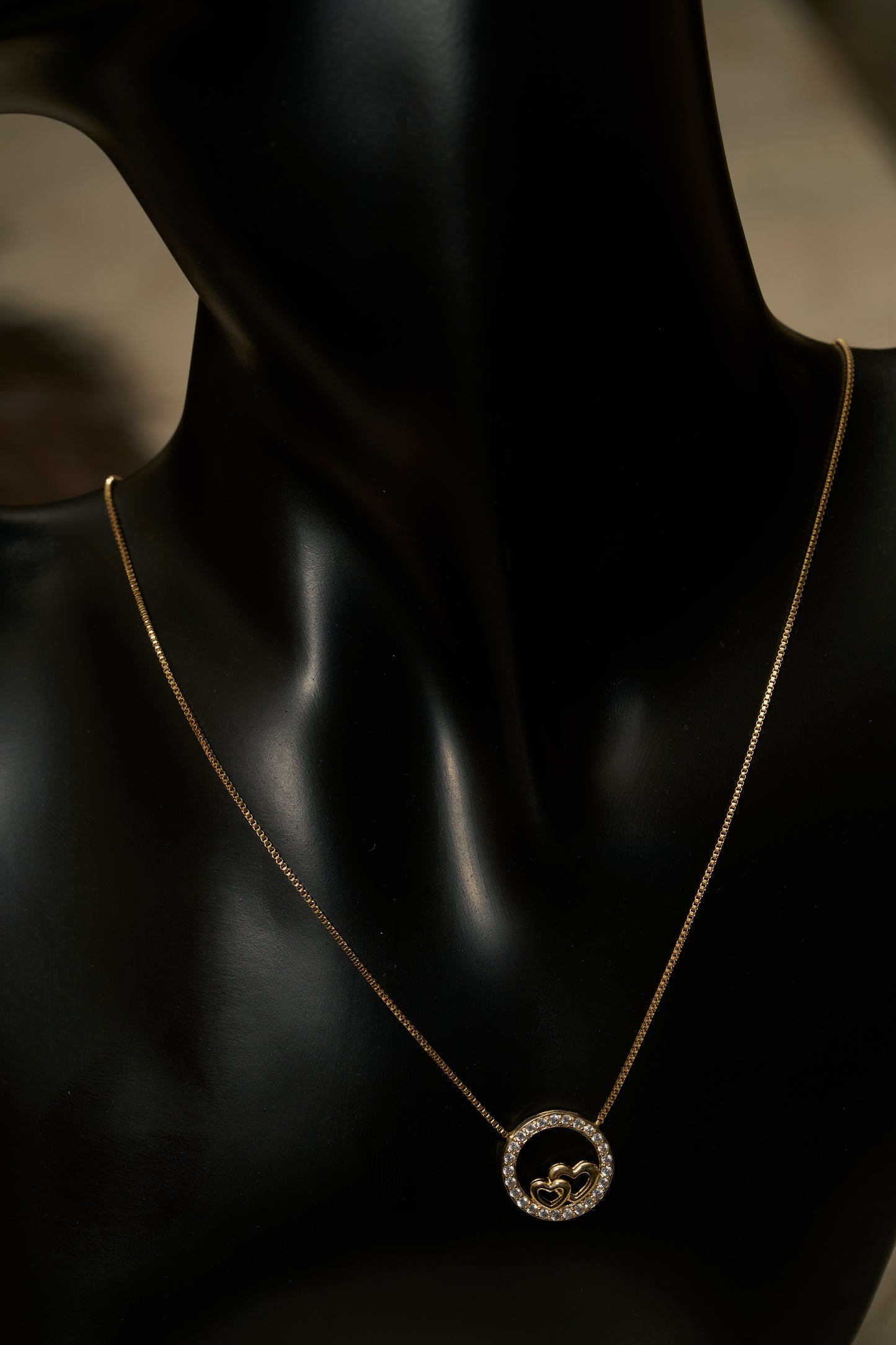 SD Interlock Hearts Necklace