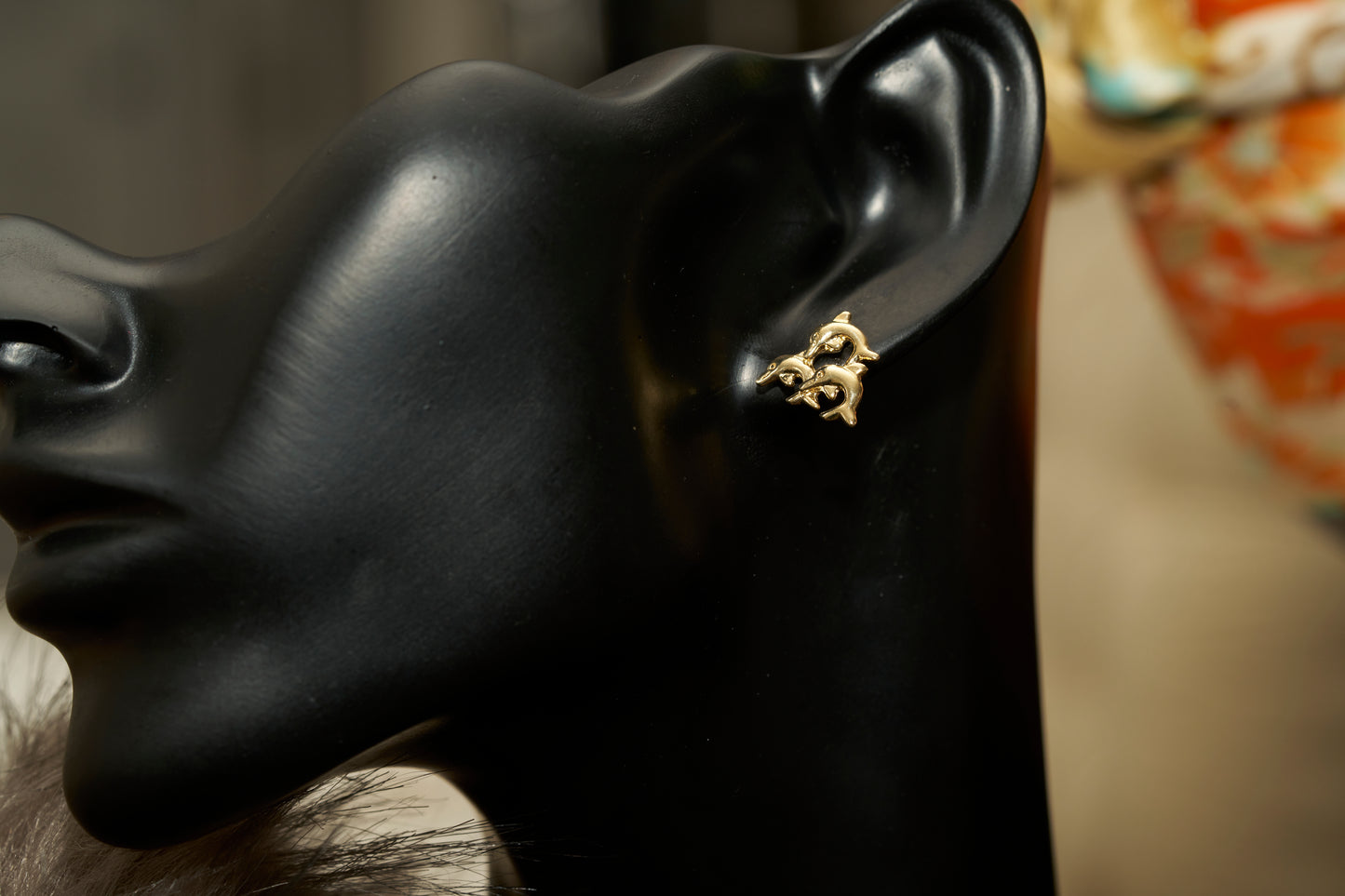 SD Triple Dolphin Earrings