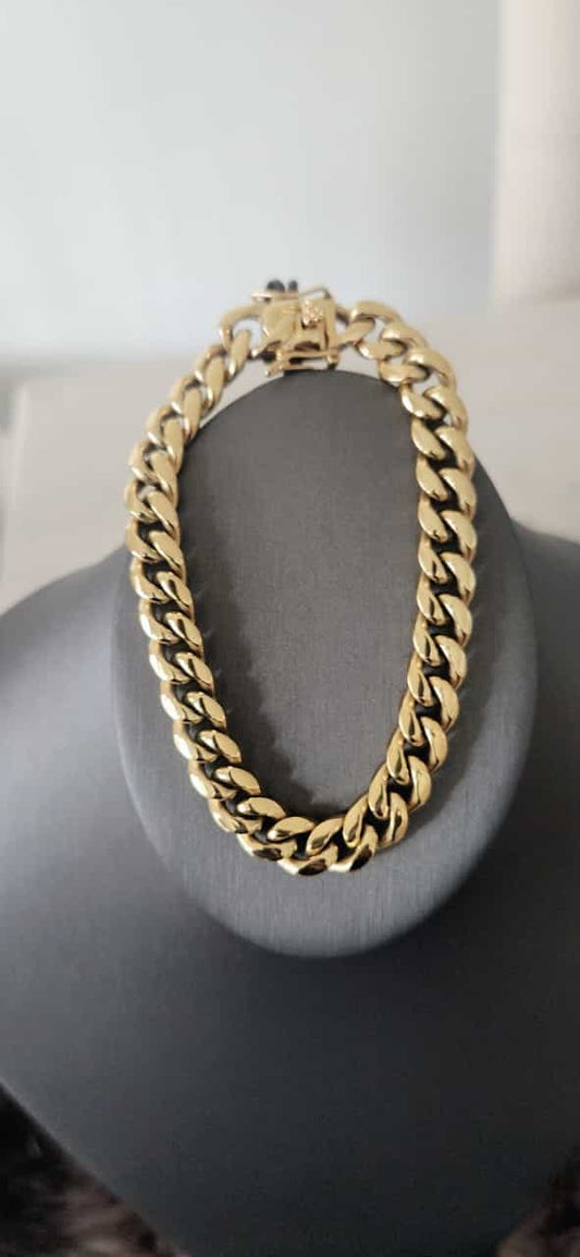 SD 10MM Cuban Link Chain Men